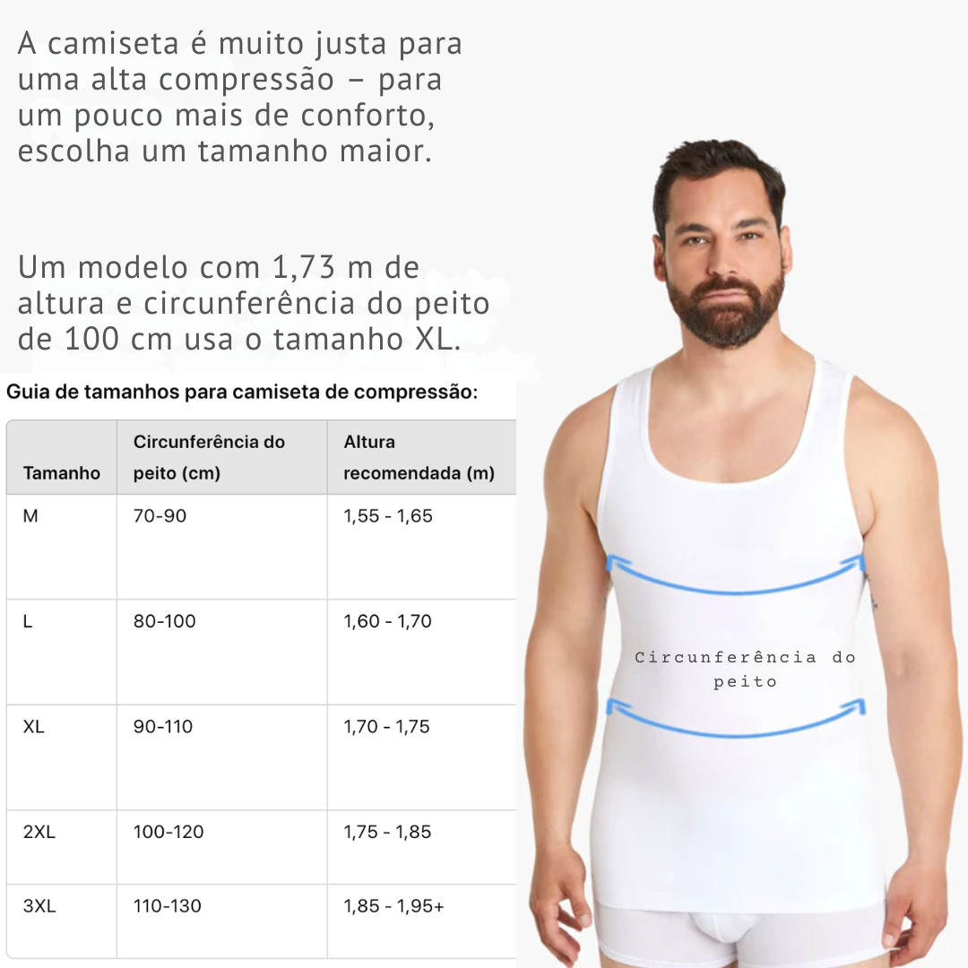 Camiseta shapewear sem costura Beltario