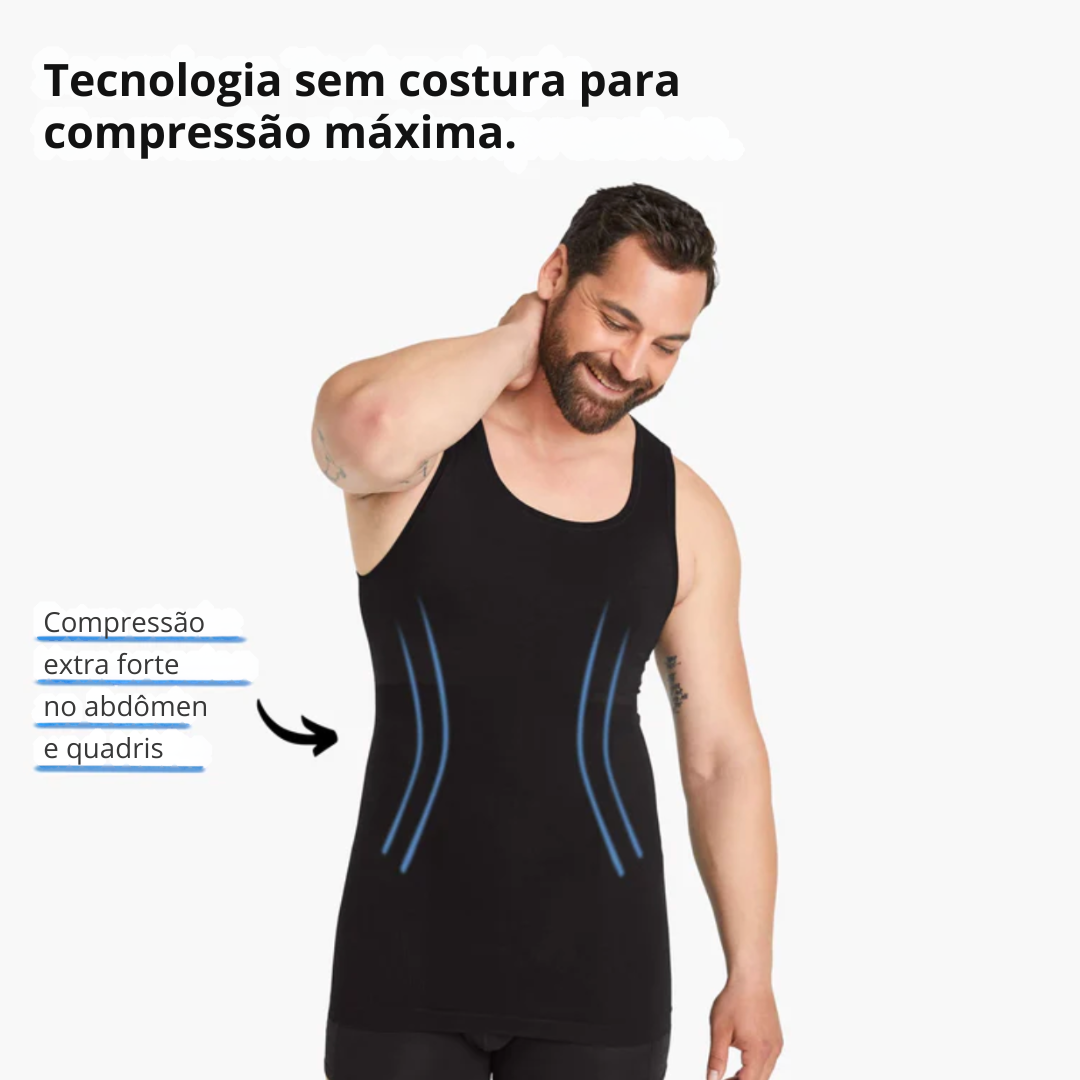 Camiseta shapewear sem costura Beltario